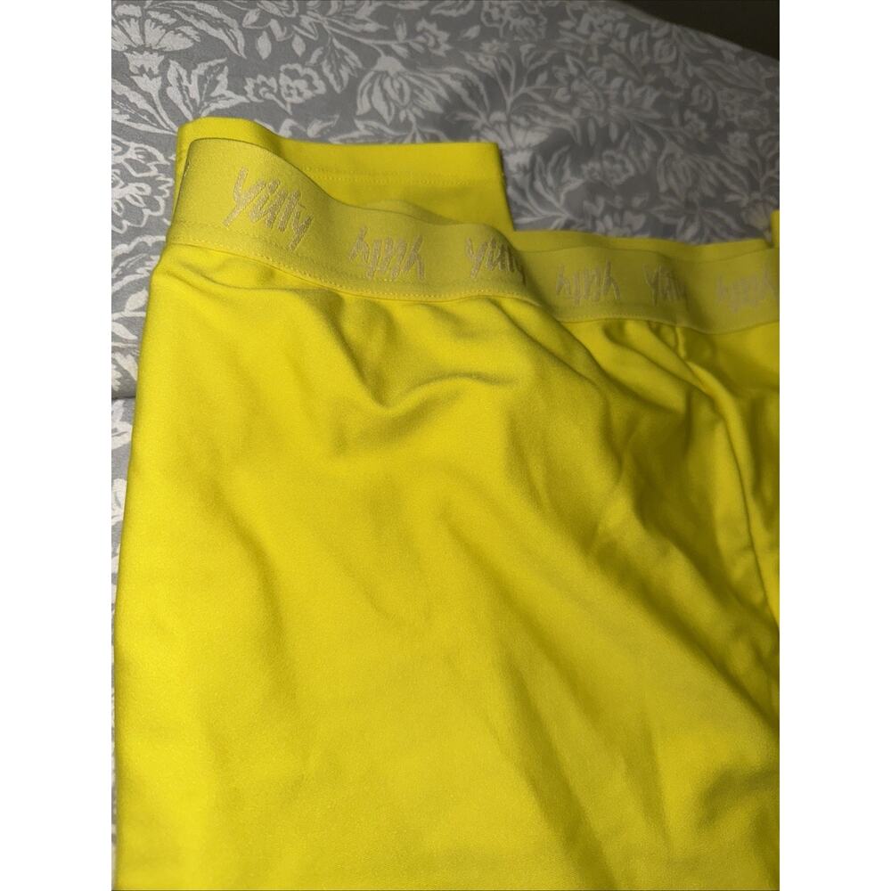 YITTY Shaping High Waisted Leggings 2XL HIGHLIGHTER Yellow